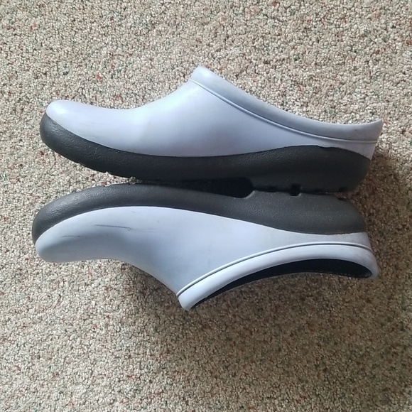 Sloggers Rubber Garden Clogs Size 9 Women's Light Blue - Picture 3 of 7